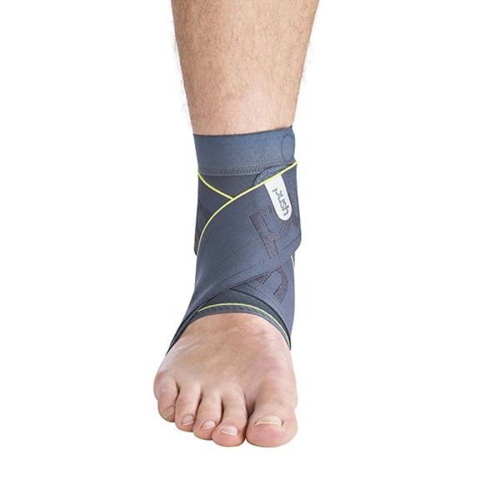 AnkroFit Pro — Frontalansicht komplette Bandage
